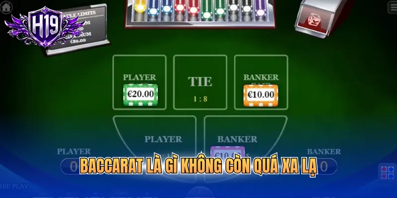 Baccarat là gì không còn quá xa lạ